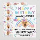 Search for german shepherd birthday invitations Pets