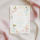 Search for mermaid 4th birthday invitations Girl