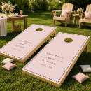 Search for pink cornhole sets Elegant