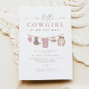 Search for pink cow party invitations For her