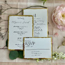 Search for scalloped edge invitations Gold