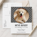 Search for new puppy announcement postcards We've moved