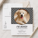 Search for new puppy announcement postcards We've moved
