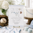 Search for baseball baby invitations Boy