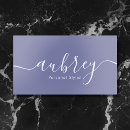 Search for lilac business cards Hair stylist