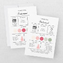 Search for color palette wedding invitations Modern