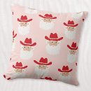 Search for cowboy christmas pillows Santa claus