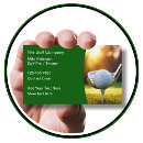 Search for golf instructor business cards Trainer