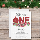 Search for christmas 1st birthday invitations Cute
