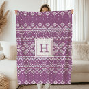 Search for elegant purple christmas blankets Seasonal