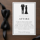 Search for formal attire invitations Black and white