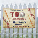 Search for baseball birthday banners Boy