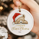 Search for bear ornaments Baby keepsake