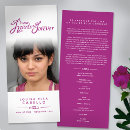 Search for funeral programs cards Order of service