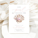 Search for seashell birthday invitations Summer