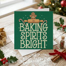 Search for baking christmas cards Baking spirits bright