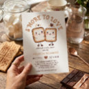 Search for smore baby shower invitations Kawaii