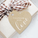 Search for heart favor tags Handmade