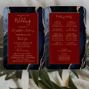 Search for burgundy and gold wedding programs Elegant