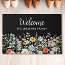 Search for colorful doormats Floral