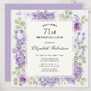 Search for 71st birthday invitations Classy