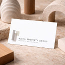 Search for office manager business cards Property management