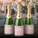 Search for baby shower wine labels Baby in bloom