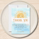 Search for sun thank you cards Boho