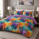 Search for purple and teal duvet covers For her
