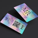 Search for holographic business cards Trendy hologram
