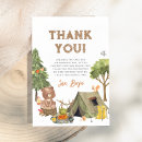 Search for happy camper thank you cards Forest