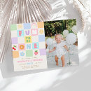Search for groovy 1st birthday invitations One groovy girl