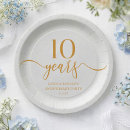 Search for 70th wedding anniversary paper plates Couple