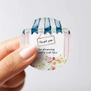 Search for bridal shower thank you stickers Love is in bloom