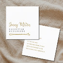 Search for white and gold business cards Elegant