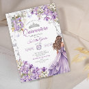Search for purple silver quinceanera invitations Mis quince anos