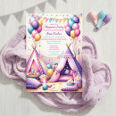 Search for teepee sleepover invitations Slumber party
