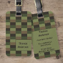 Search for plaid luggage tags Geometric