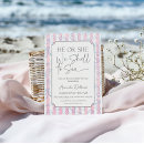 Search for beach gender reveal invitations Nautical