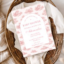 Search for french baby shower invitations Vintage french toile
