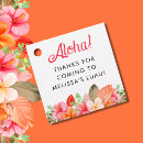 Search for aloha favor tags Watercolor