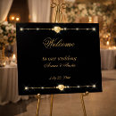 Search for silver welcome wedding signs Black and silver