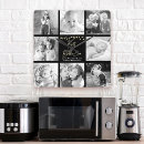 Search for gold clocks Photo collage