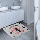 Search for moon stars bath mats Halloween
