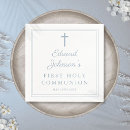 Search for first communion napkins Cross
