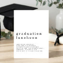 Search for luncheon graduation invitations Elegant