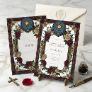 Search for stained glass invitations Vintage