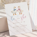 Search for he or she gender reveal invitations Modern