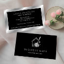 Search for chrome business cards Silver