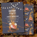 Search for campfire invitations Watercolor